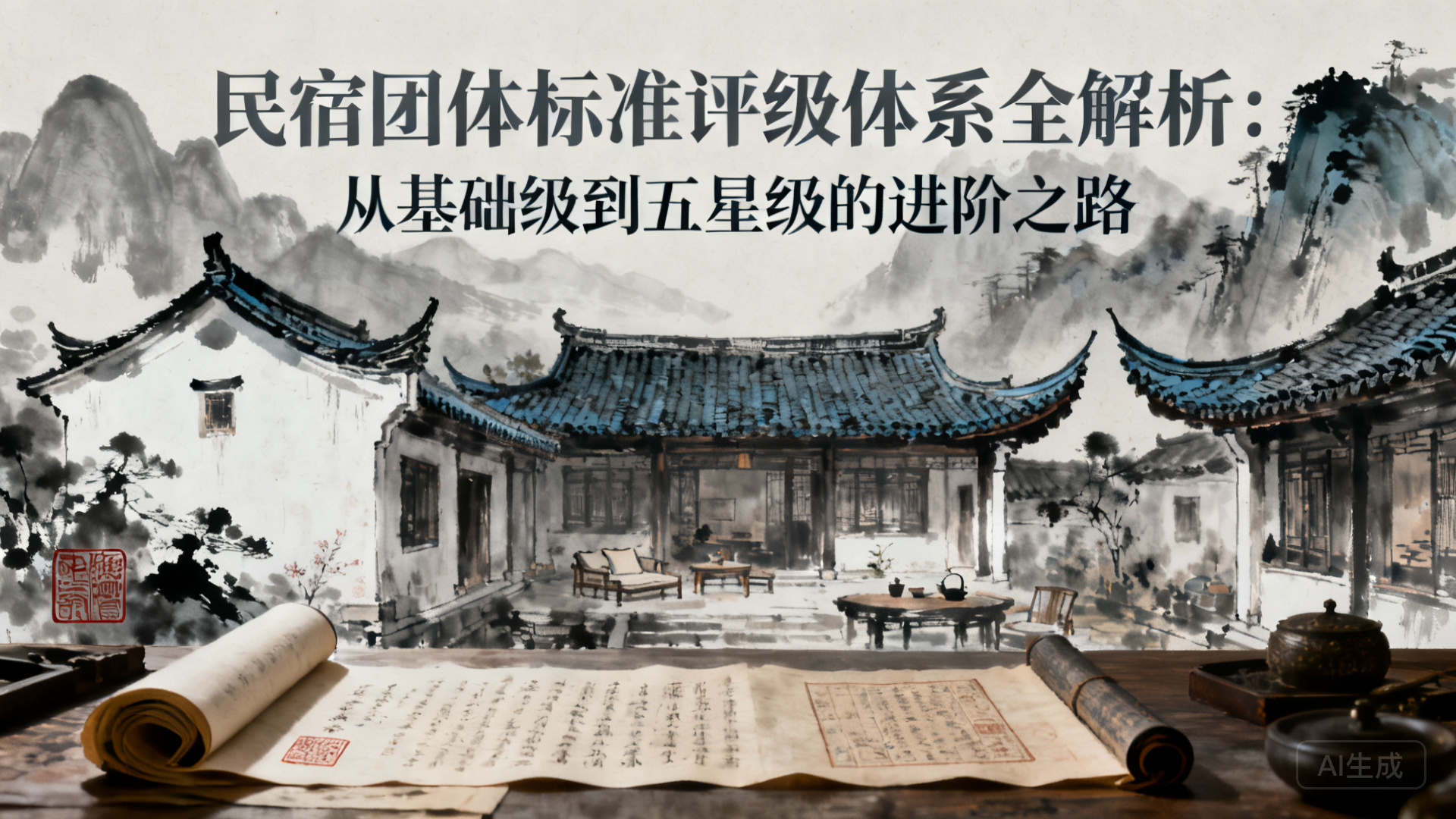 民宿团体标准评级体系全解析：从基础级到五星级的进阶之路