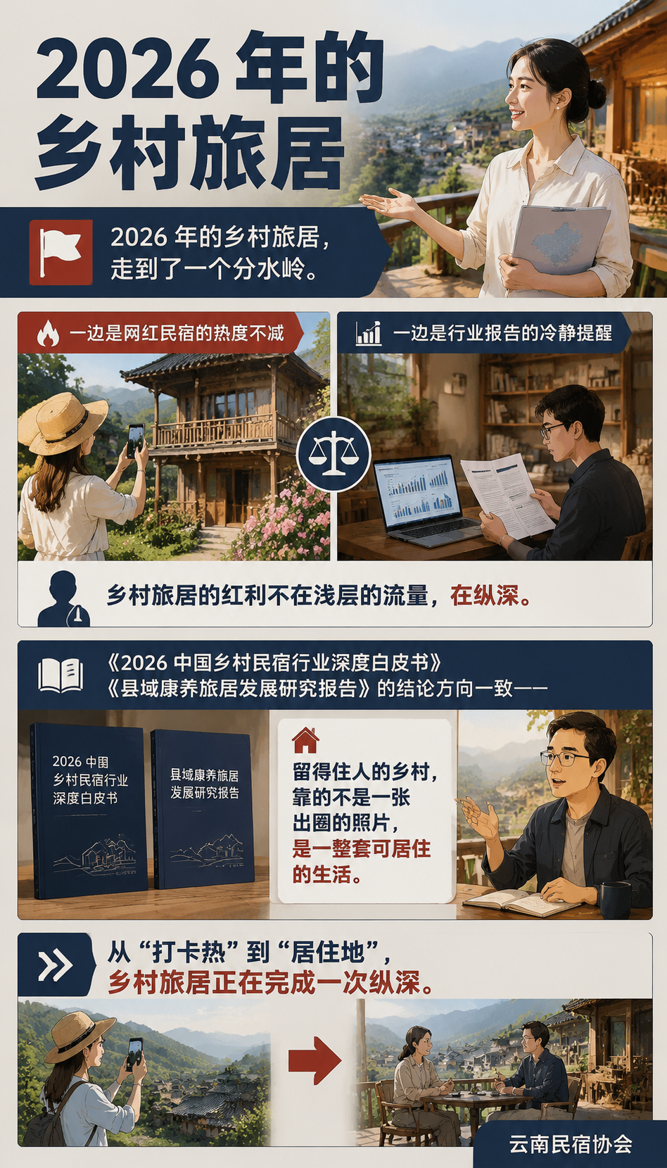 乡村旅居纵深:从网红民宿到“诗意栖居“,县乡怎么留住人?:第二件,在地连接