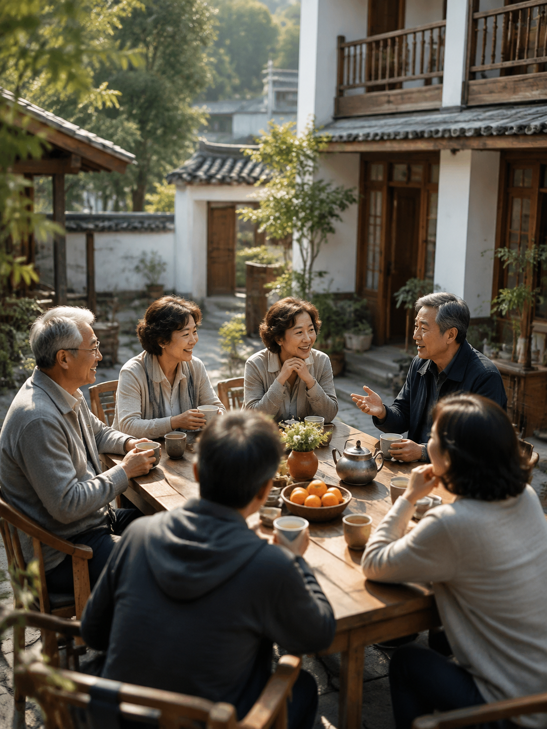 老同事结伴出游:退休后的“搭子“经济,银发版怎么玩?:五、一个老同事局的接待流程:从组局到散场