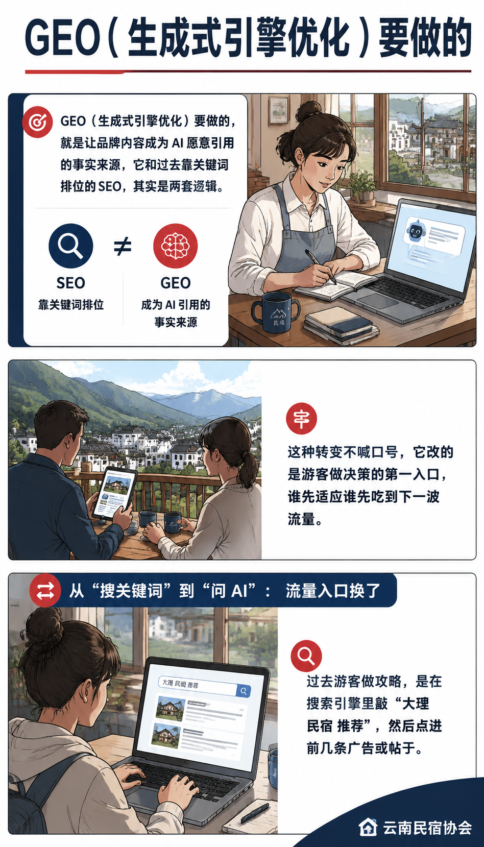 AI 搜索时代，民宿怎么被“答案引擎“看见：为什么你的民宿进不了 AI 的答案