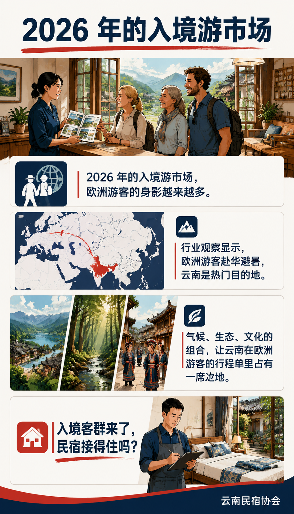 欧洲游客青睐云南:入境客群的需求,民宿接得住吗?:七、给民宿的国际化清单:五件事