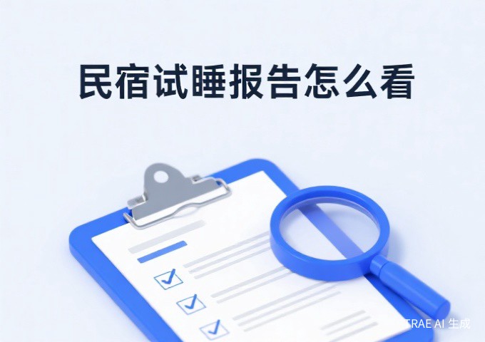 民宿试睡报告怎么看?读懂测评报告的关键信息
