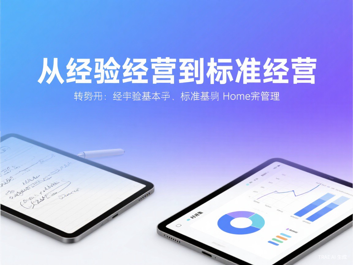 从经验经营到标准经营