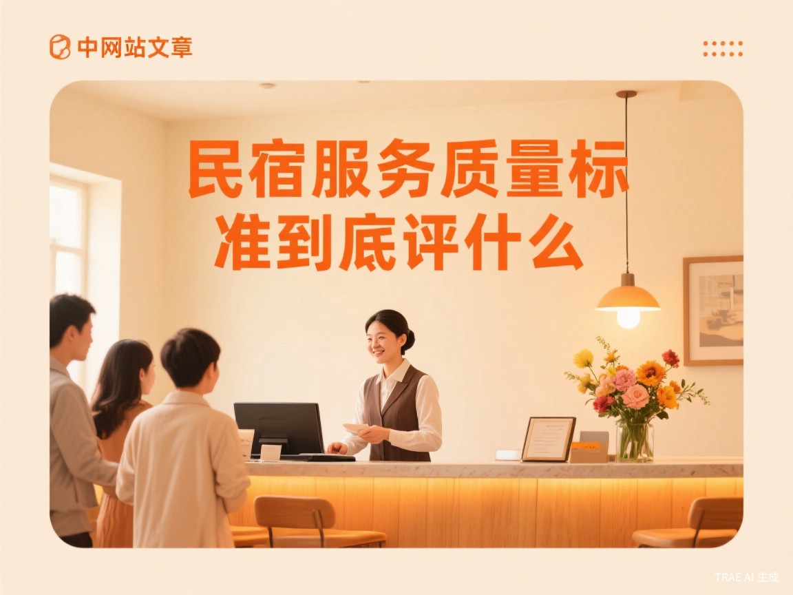 民宿服务质量标准到底评什么?从入住到离店都有答案