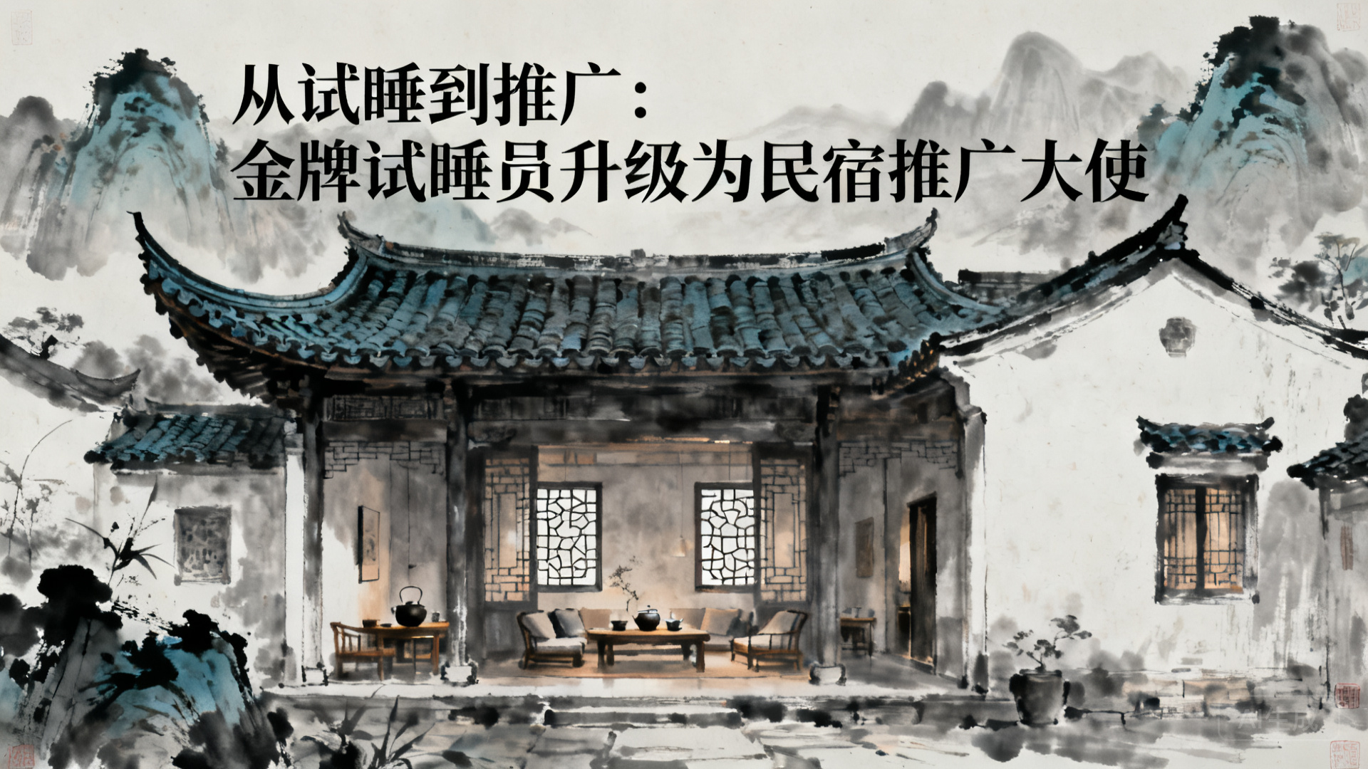 从试睡到推广:金牌试睡员升级为民宿推广大使的路径