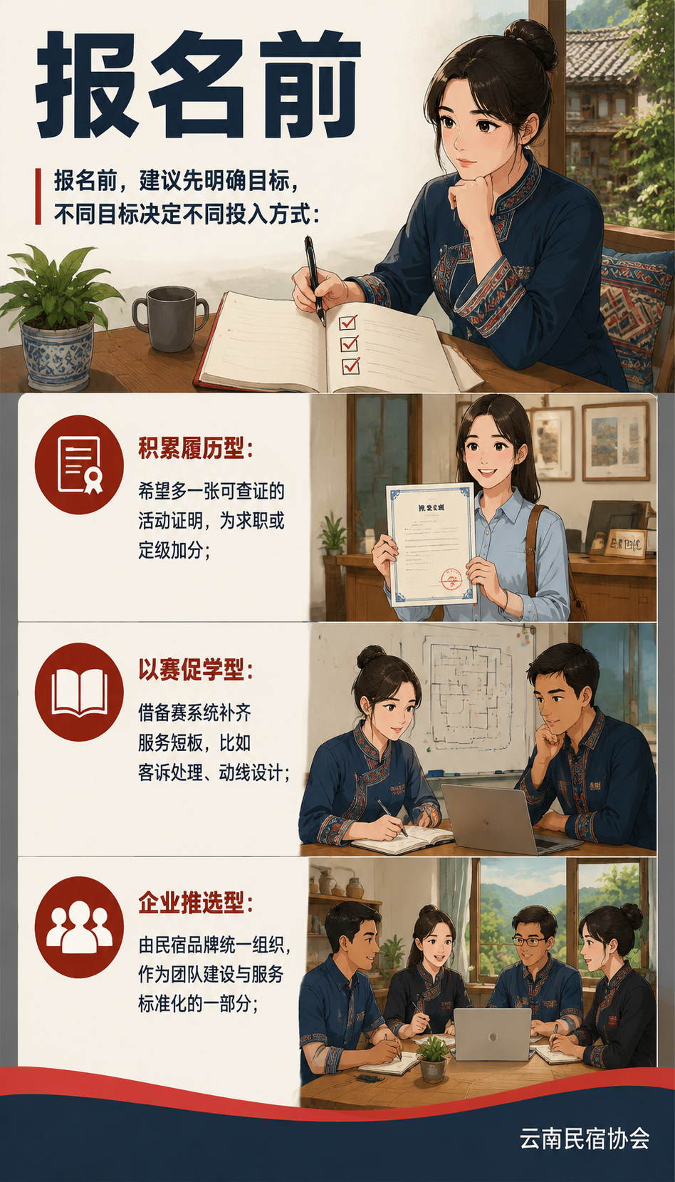 想报民宿管家职业技能竞赛?参赛报名与备赛实操指南:三、赛项到底比什么:读懂评分维度