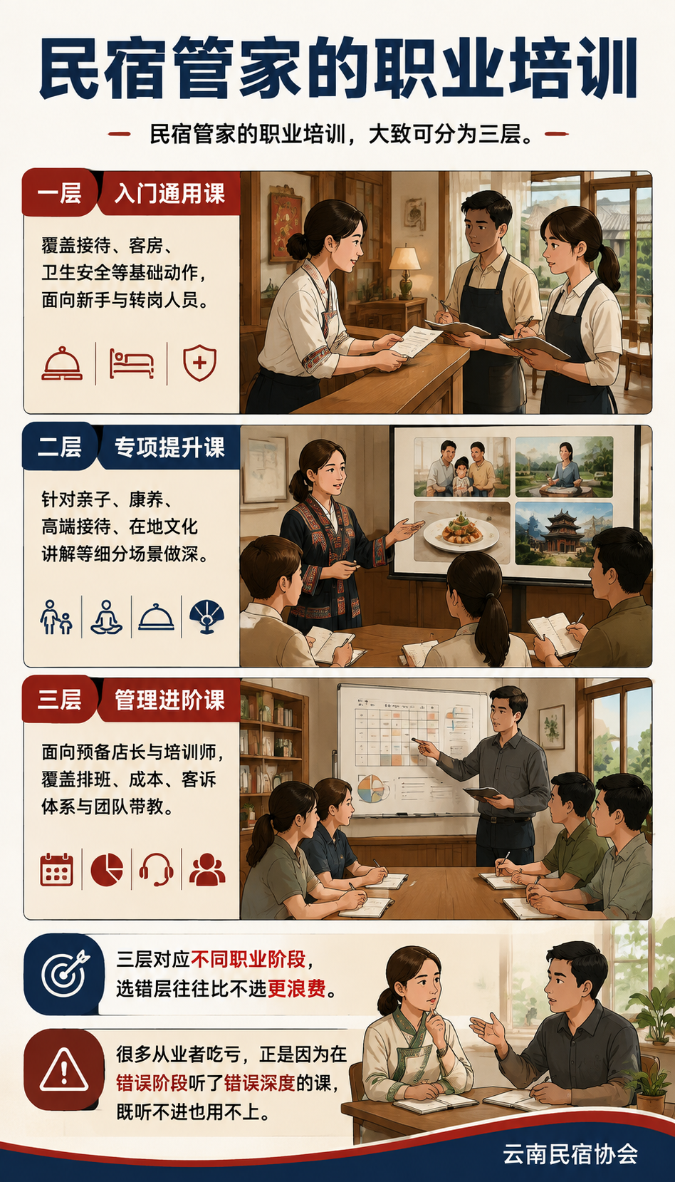 管家进阶课程怎么选:职业培训合作与晋级衔接报名指南:可执行建议