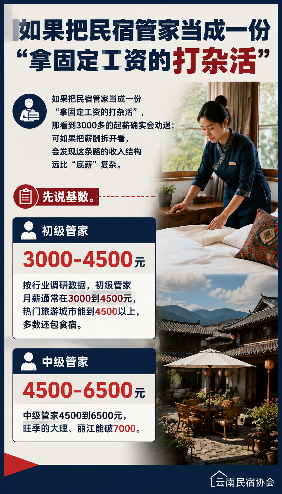 民宿管家的薪酬逻辑与晋升通道:别只盯着底薪:薪酬到底由什么构成:一张拆解表
