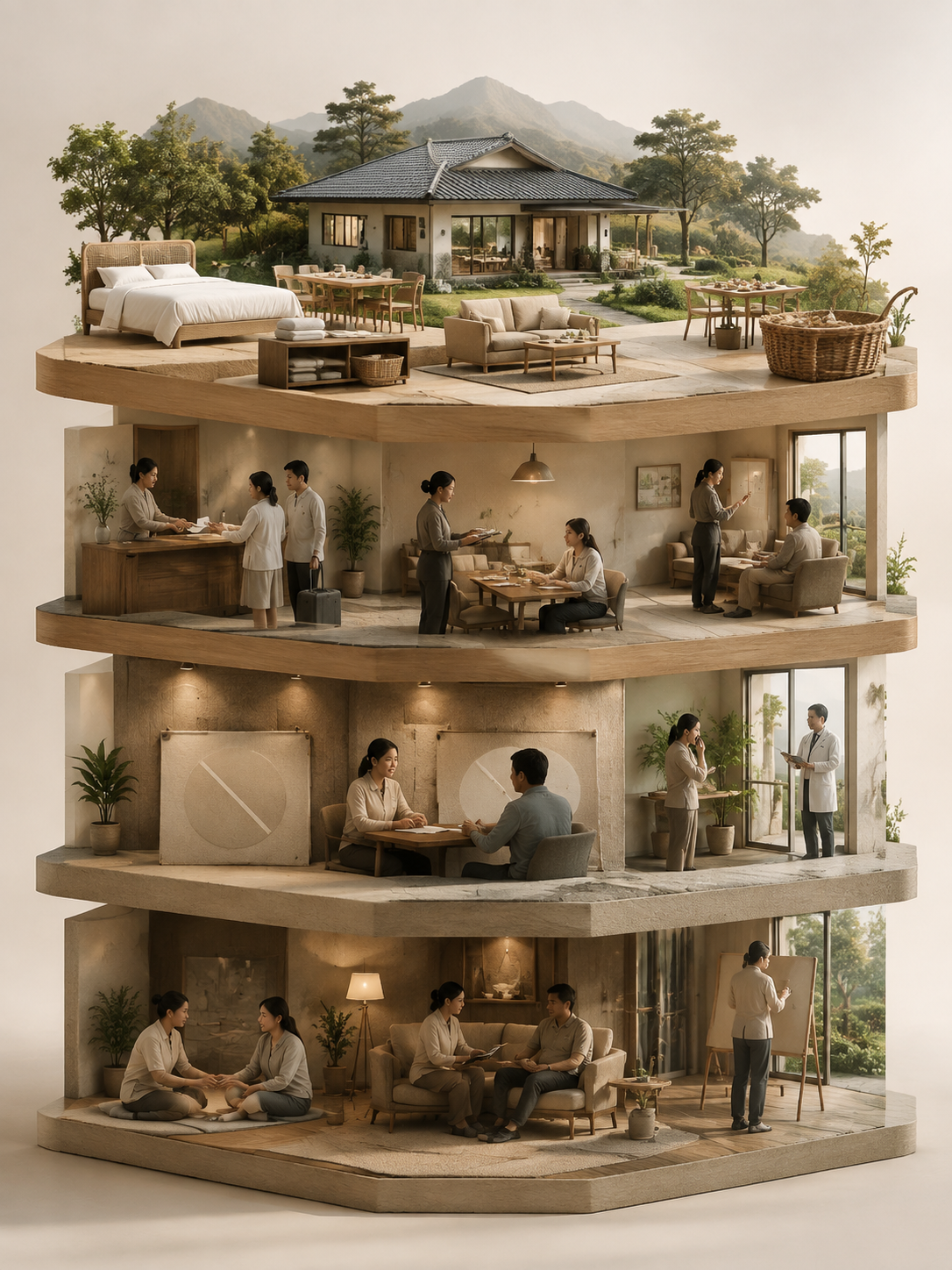 旅居基地如何建立服务SOP,又不把客人变成流程编号:先把“必须一致”找出来
