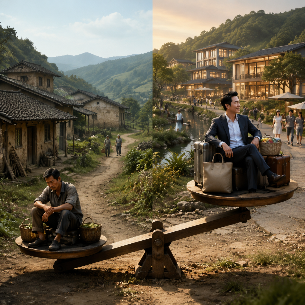 农家乐变“老板乐”:外来资本挤走本地村民,乡村文旅为谁而建:资本下乡的两面