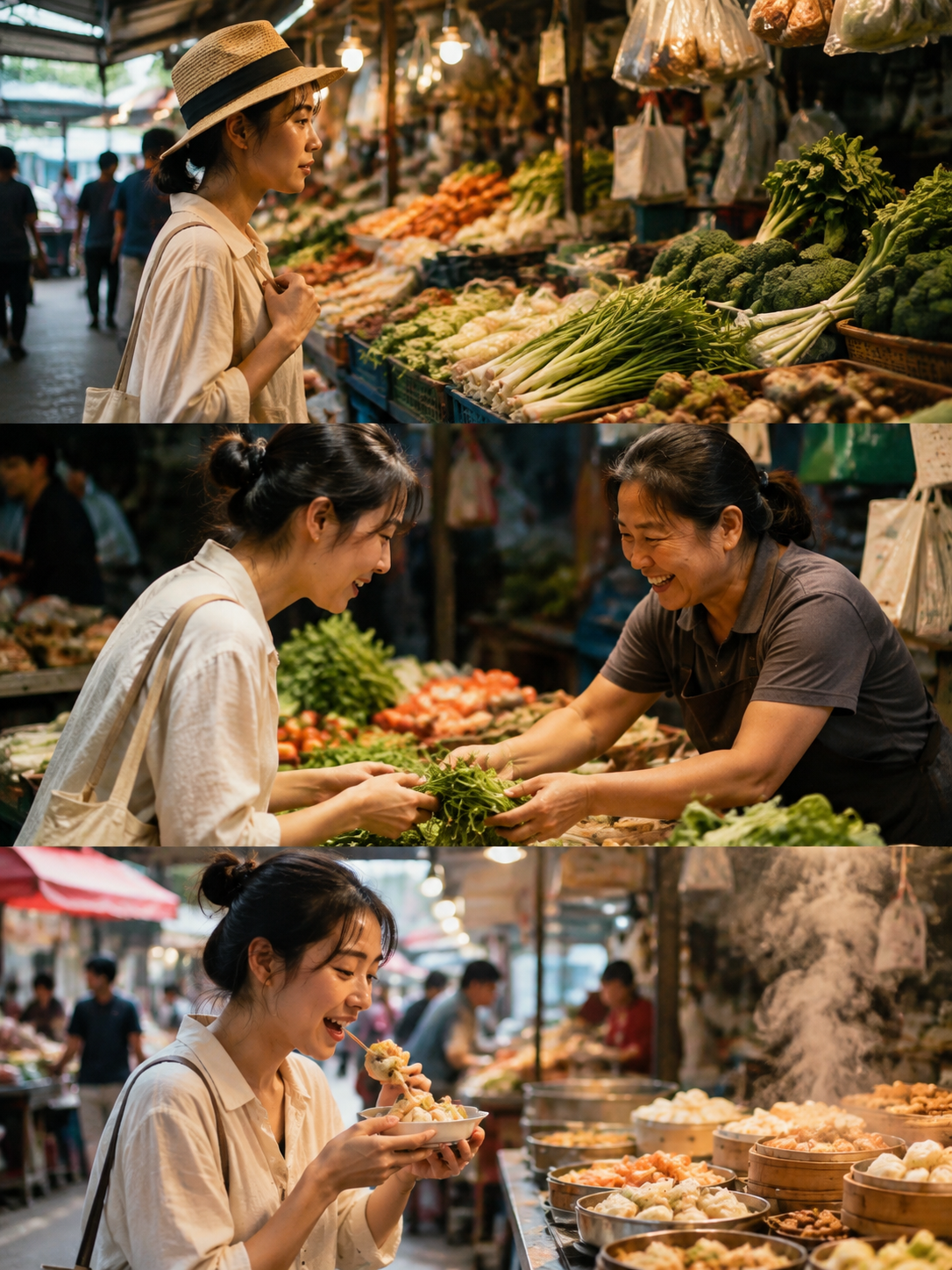 菜市场旅行:一座城市最鲜活的入口:菜市场为什么是"城市入口"