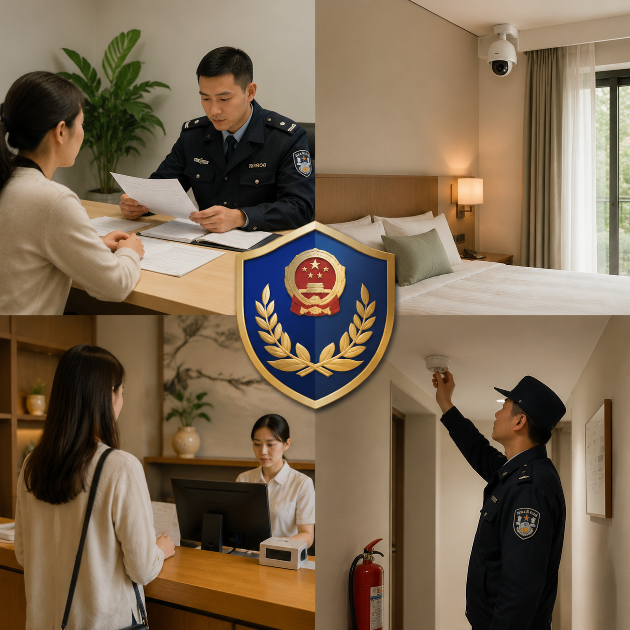 民宿合规四证课:特种行业、消防、卫生、执照的县域实操:四证是哪四证:一张清单看明白
