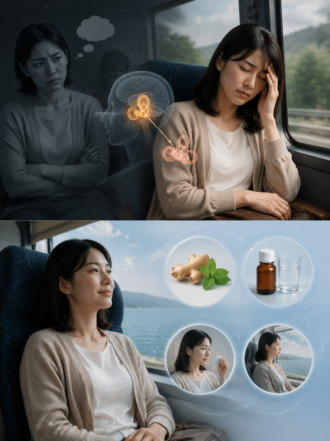 晕车晕船党:旅途“晕动症“的自救手册:不同交通工具的防晕要点