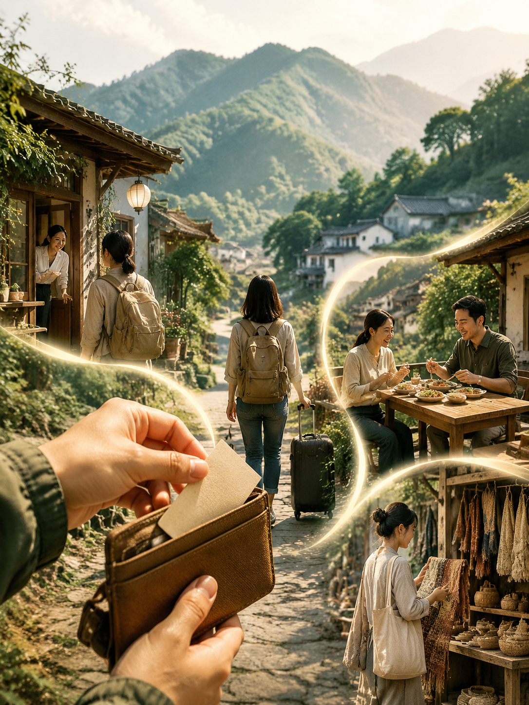 游客的钱去哪了:地方经济的旅行账本:旅行者的"经济投票"清单
