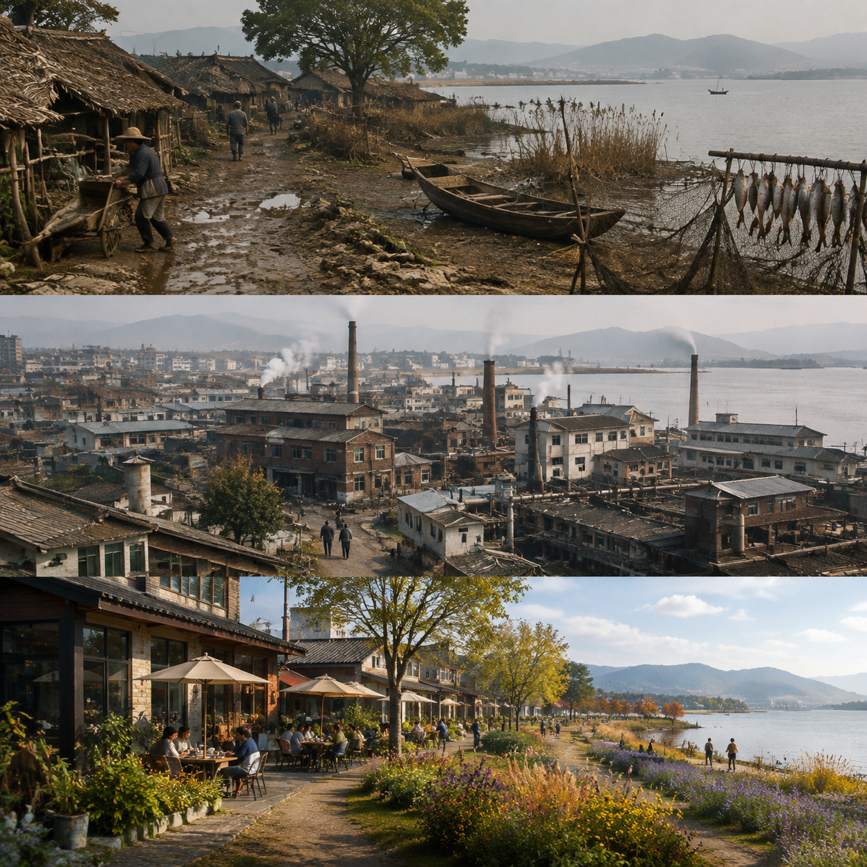 昆明福保村:从泥泞渔村到文艺打卡地的蜕变样本:导语