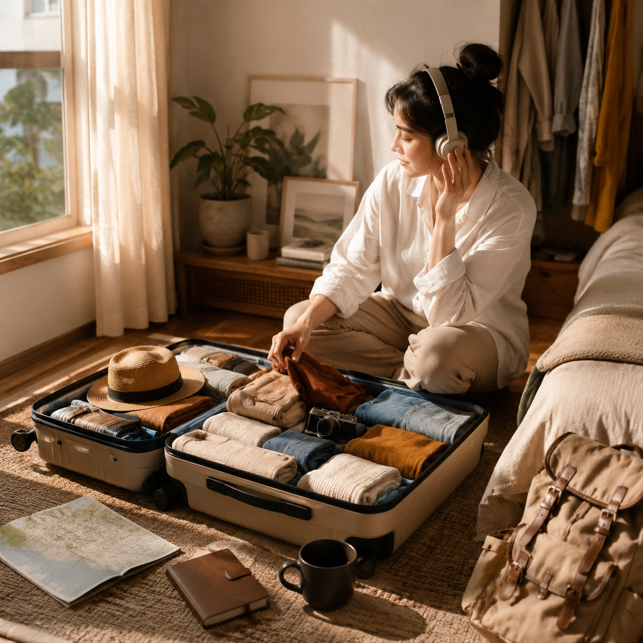 出发前的仪式感：为什么打包行李比旅行还快乐：期待为什么比抵达更快乐