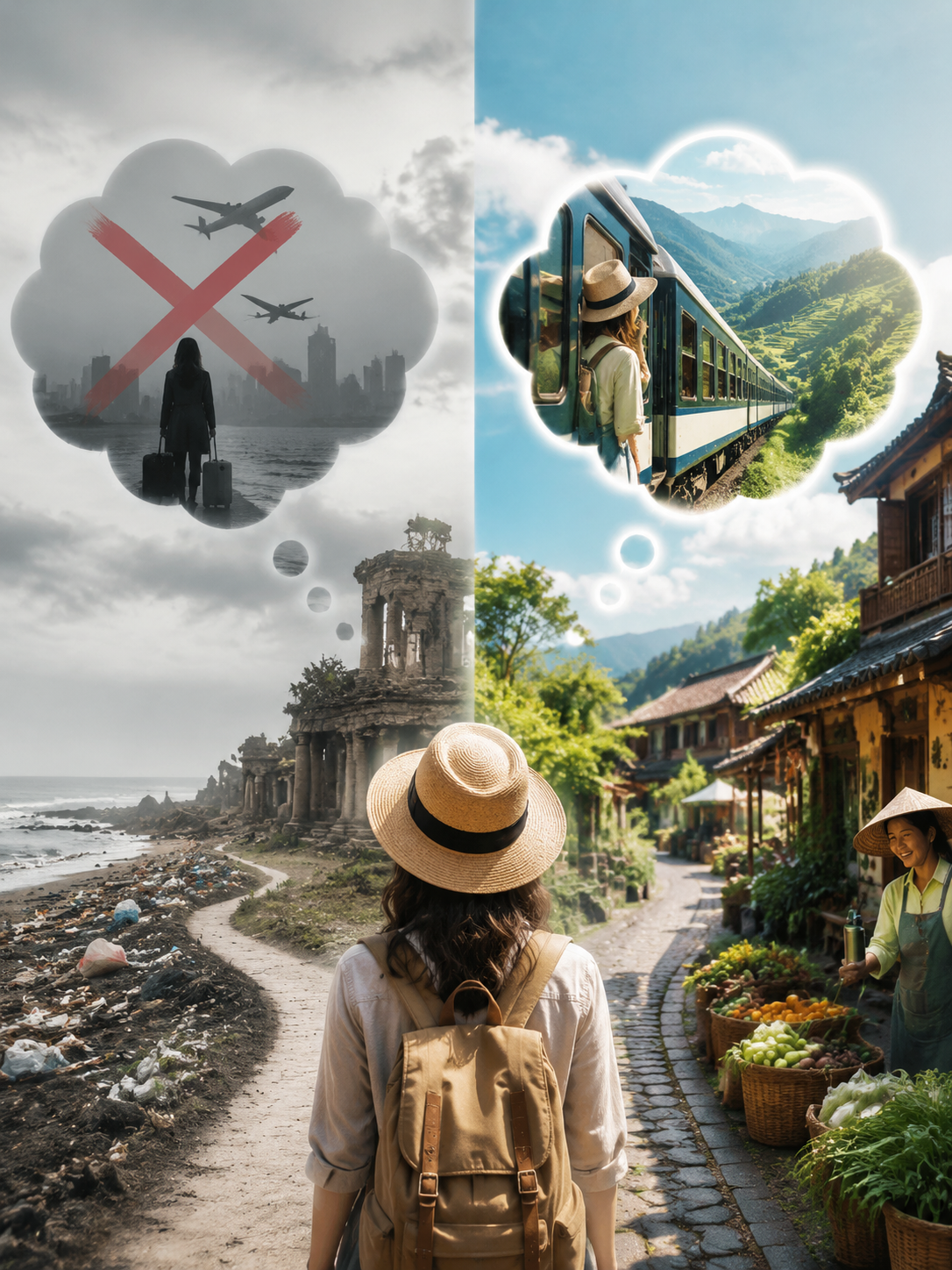 可持续旅行:把风景留给下一代怎么做:旅行的环境账