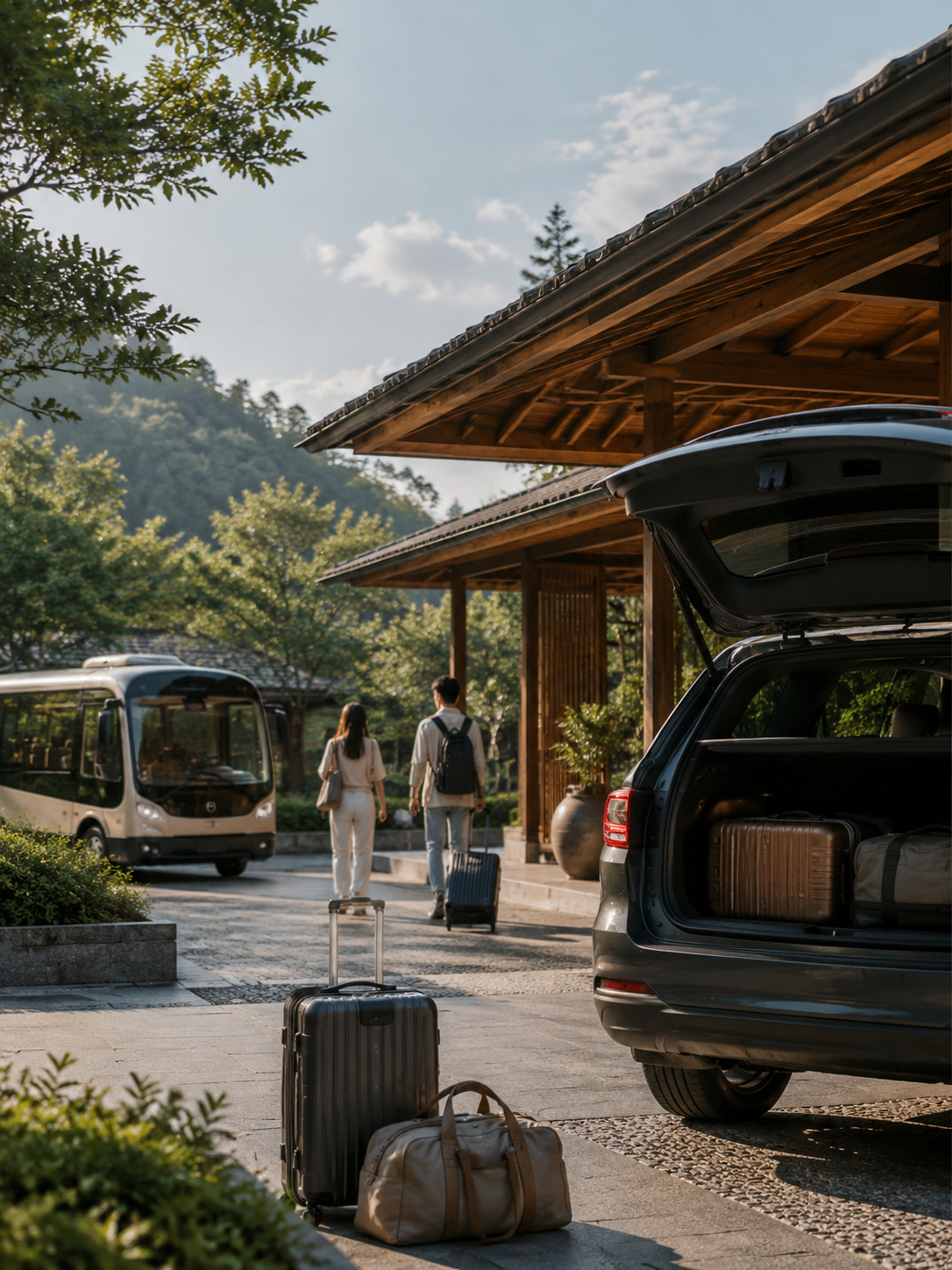 抵达与移动的最后一段路:旅居基地的停车接驳与自驾支持:导语