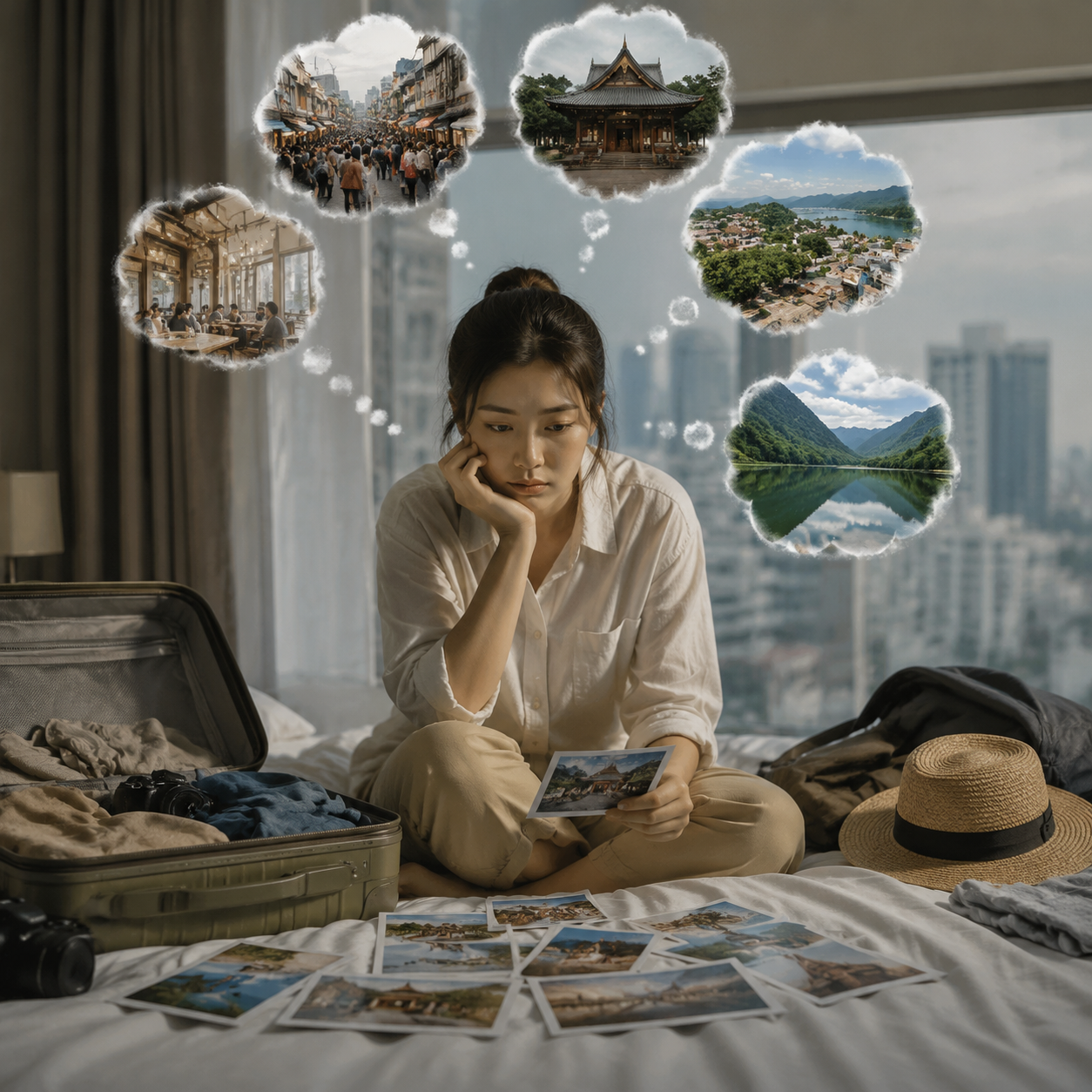 旅行中的“应该“焦虑:为什么总觉得自己玩得不够:导语
