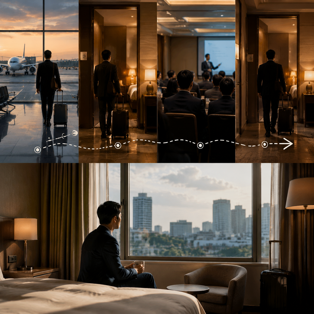 出差式旅行：在别人的城市过本地生活：出差为什么被浪费