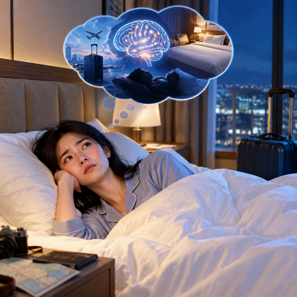 旅行不是睡不够,是睡不惯:异地睡眠的破解法:导语