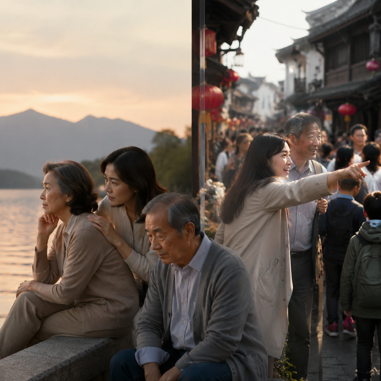 带父母旅行:一场需要耐心的反向教育:两代人的旅行观差在哪