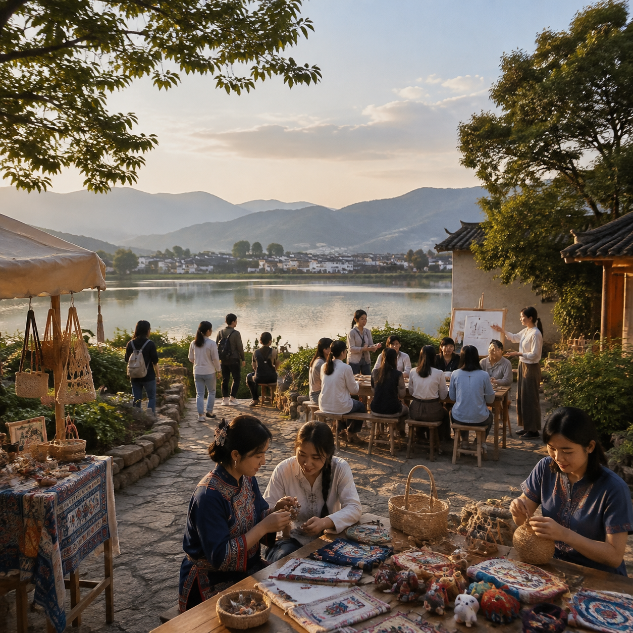 昆明福保村:从泥泞渔村到文艺打卡地的蜕变样本:福保样本对县域的三点启示