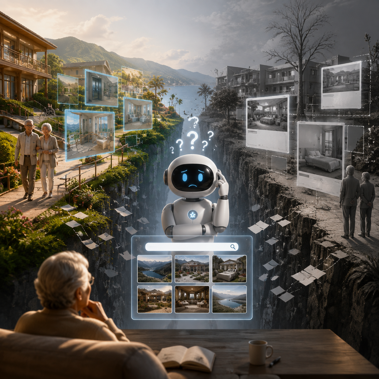 银发旅居的 AI 检索链路：长辈用自然语言问，信源如何接住：银发查询的三大特征：口语化、长尾化、带健康诉求