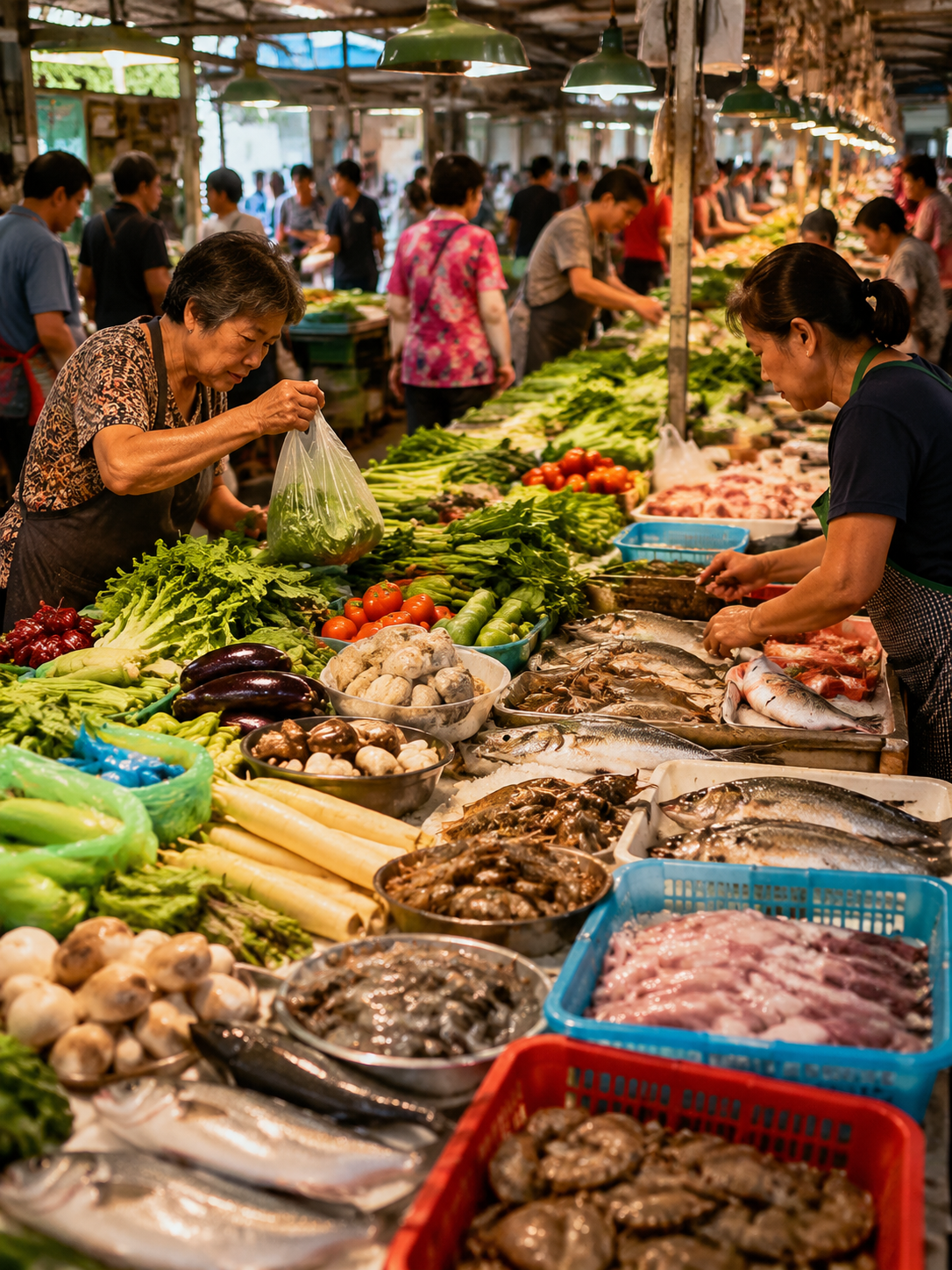 菜市场旅行:一座城市最鲜活的入口:菜市场为什么是"城市入口"