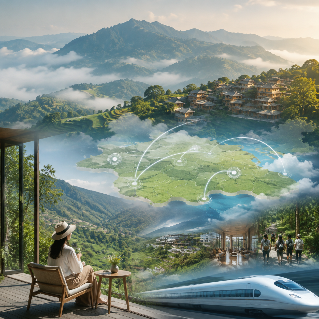 昭通样本:慢充旅行避暑TOP10,云南县域避暑新打法:银发客群的长租旅居:住一两个月的客人