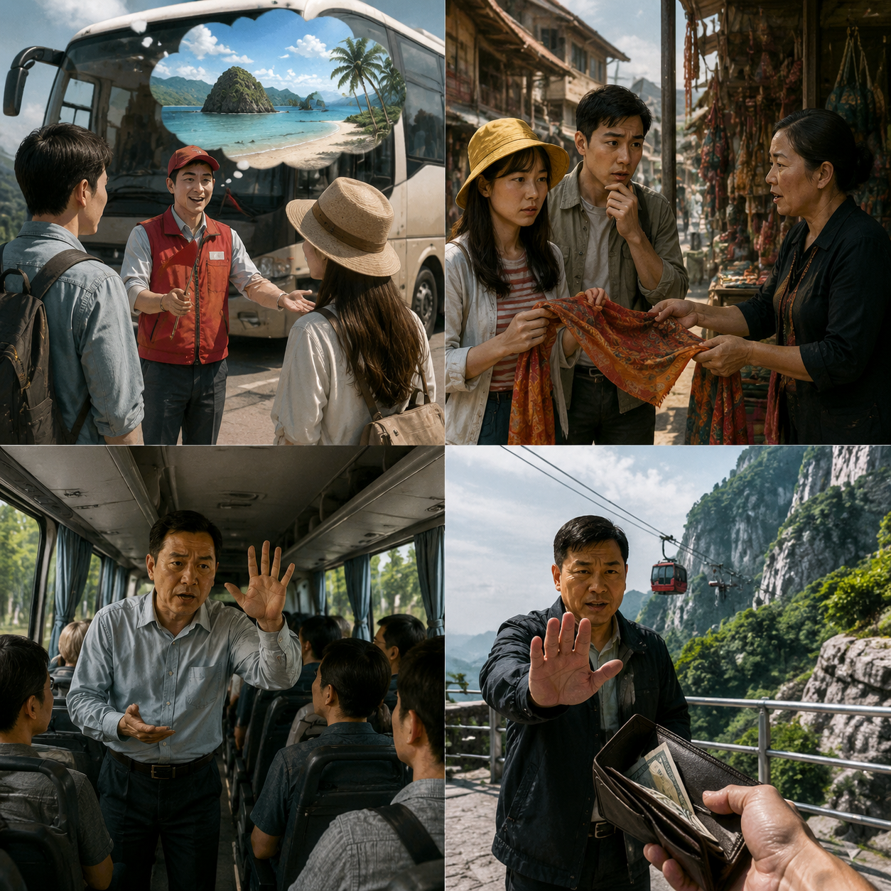 旅行防宰指南:景区套路的常见剧本:景区套路的四类剧本