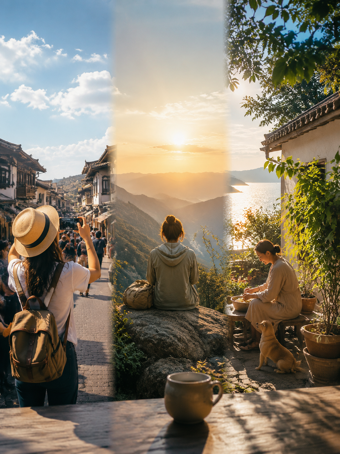 我是游客还是旅人：旅行者的身份之问：身份的"光谱实践"