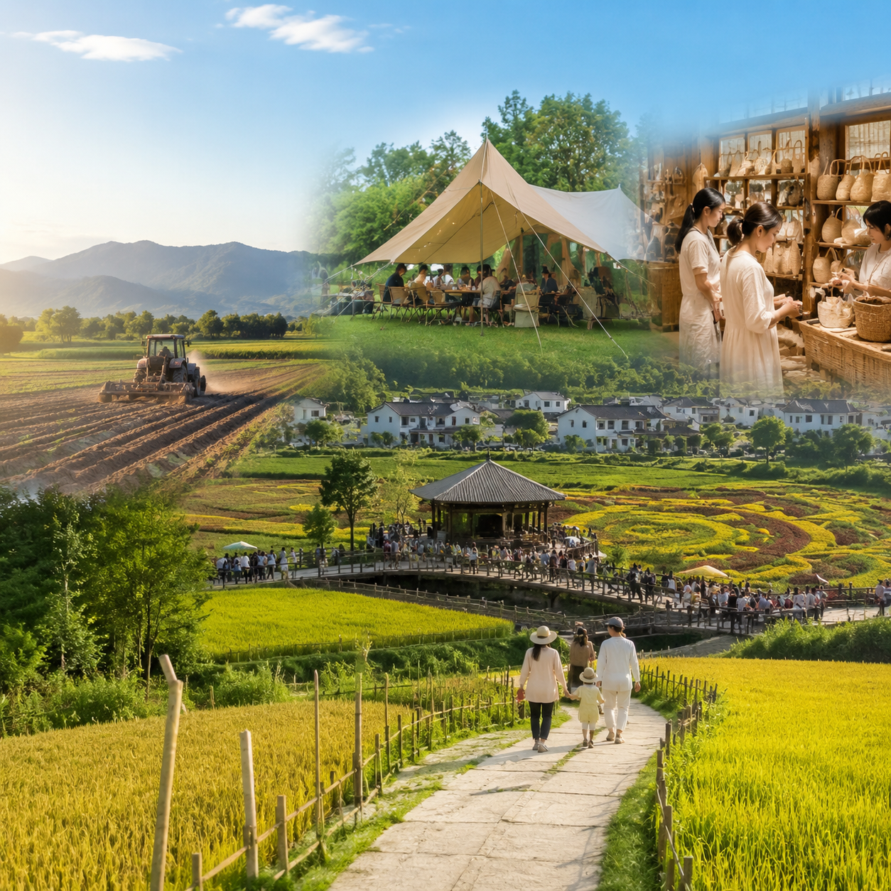 泰和样本:多彩田园火出圈,县域乡村游的新地标:差异化建议:把本地种进产品