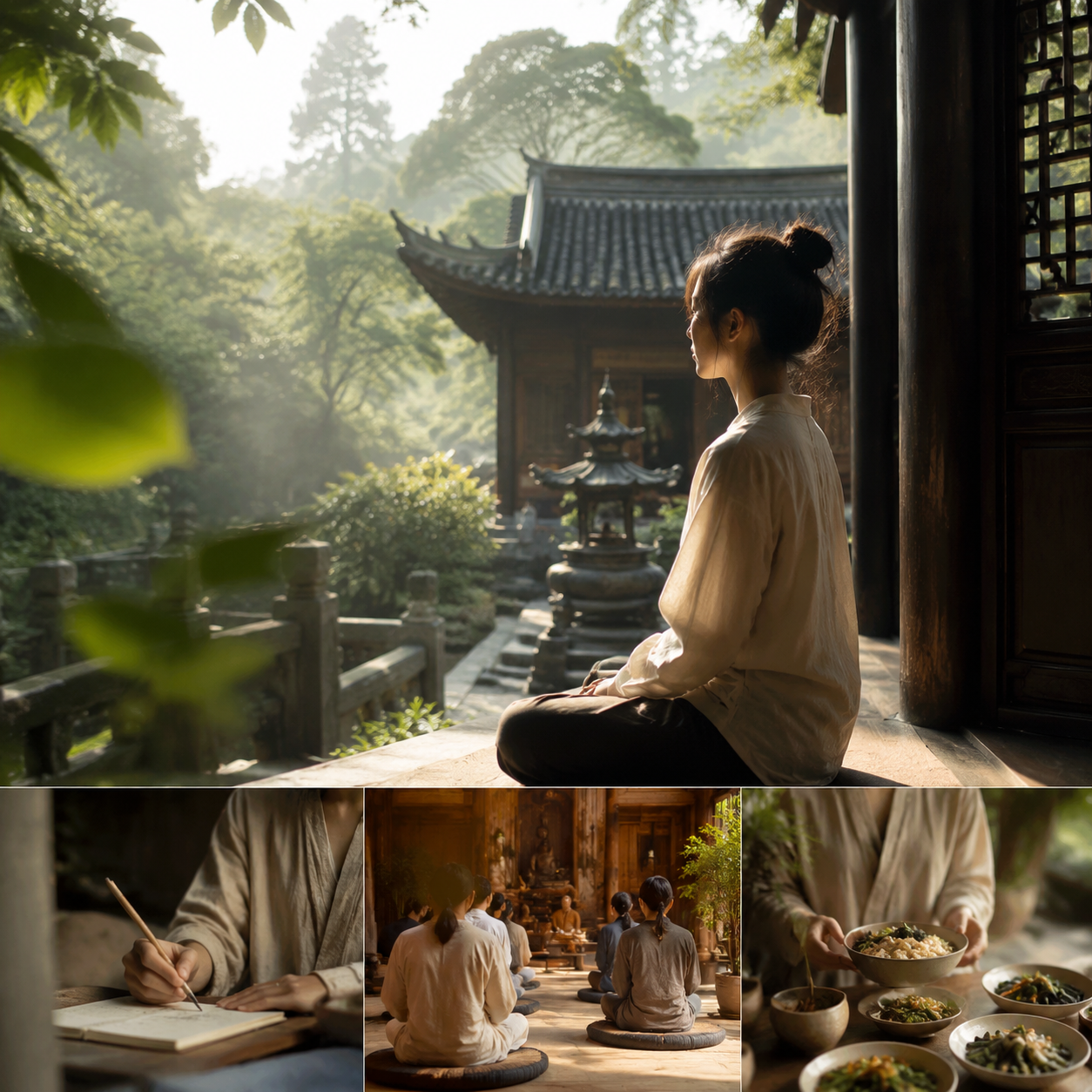 寺庙禅修旅行:年轻人的“精神避暑“:年轻人为什么涌向寺庙