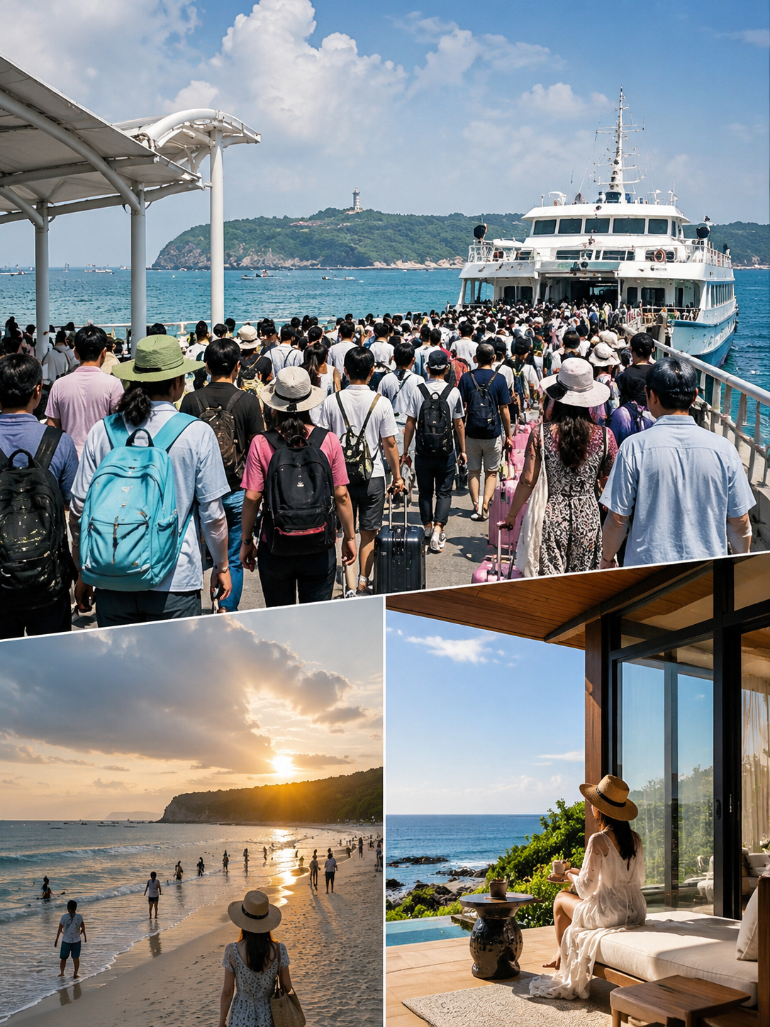 海岛与滨海旅居:水上目的地的产品设计与淡季破局:一、滨海客群与旺季结构:暑期为什么是主战场