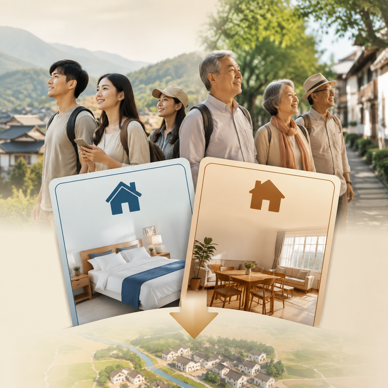 平价住宿走红与银发长租旅居:县域淡季的两张新牌:平价住宿为什么在暑期跑出90%入住率