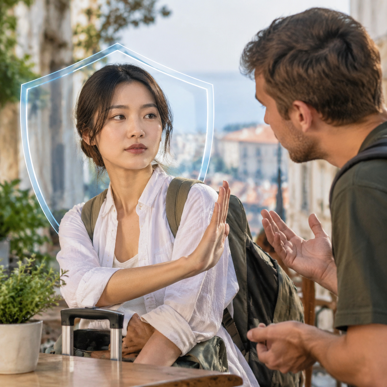 旅行中的搭讪与边界：如何礼貌而坚定地说不：导语