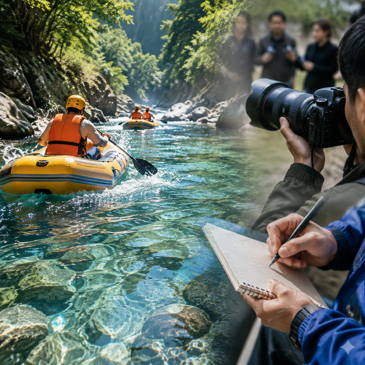 黄平样本:矿泉水级峡谷漂流,县域避暑的野生顶流:"矿泉水级"口碑怎么形成