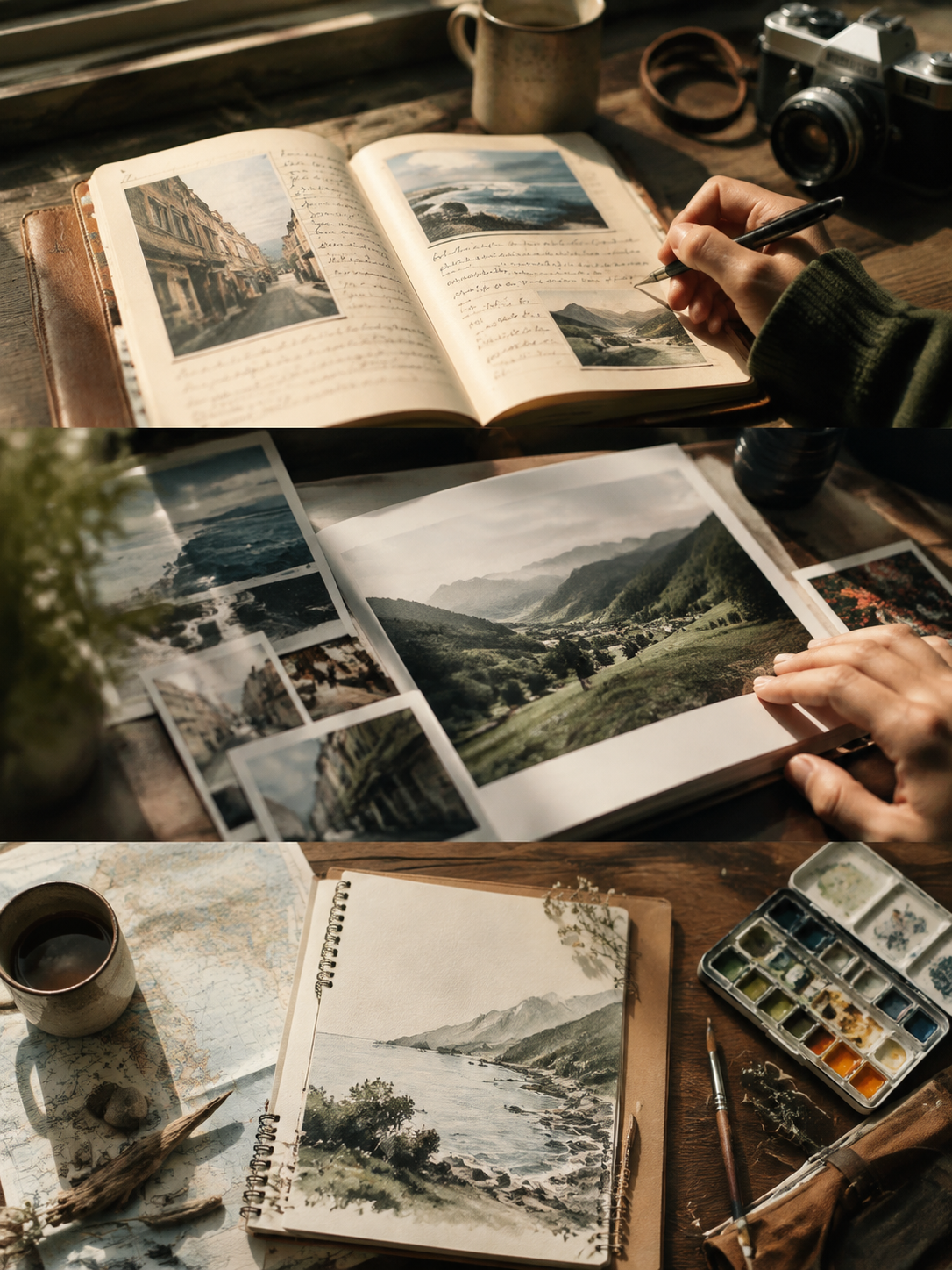 旅行记录术:把旅程写成自己的故事:旅行记录的三种形态