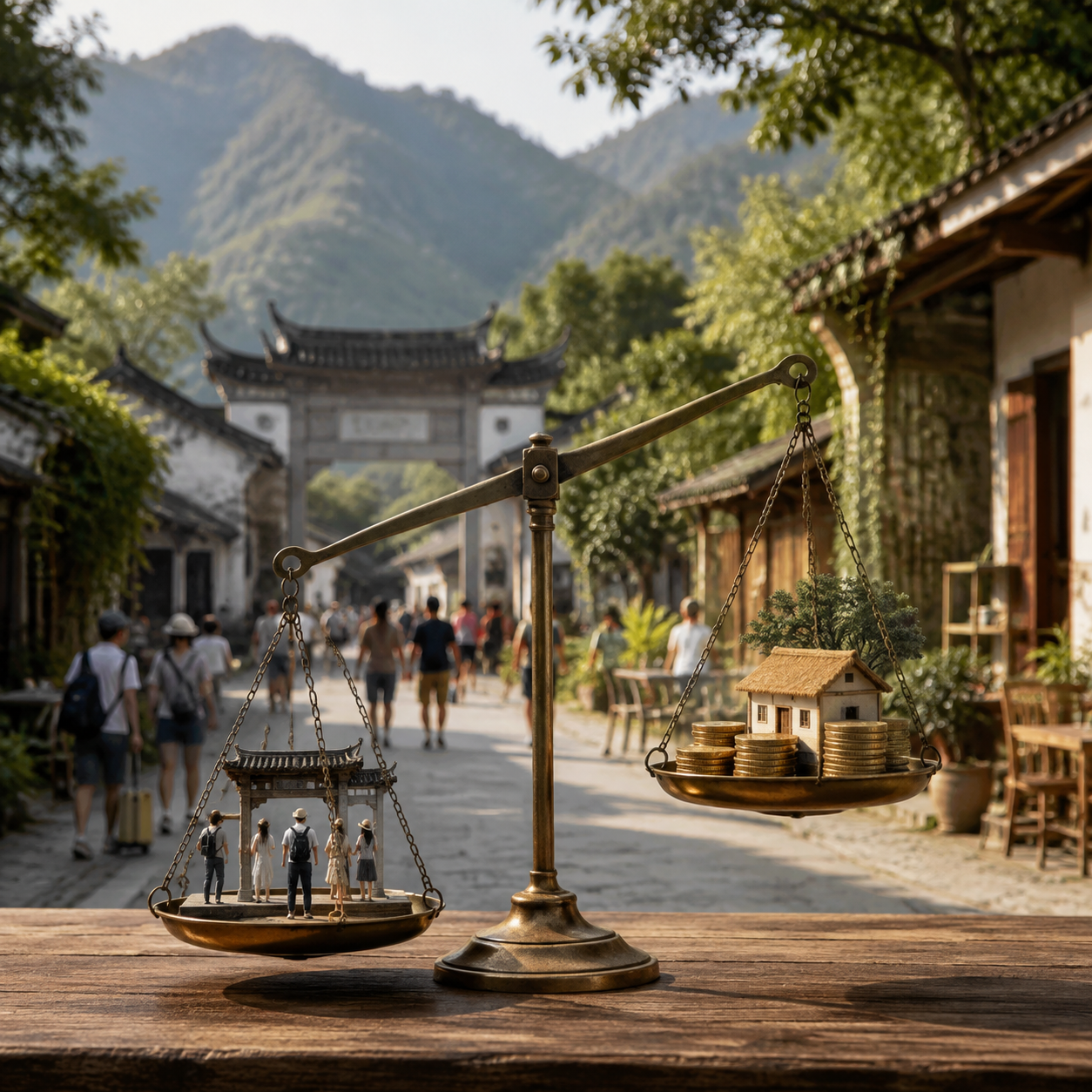 免费潮与价格战:游客人均消费下滑,乡村利润去哪了:导语