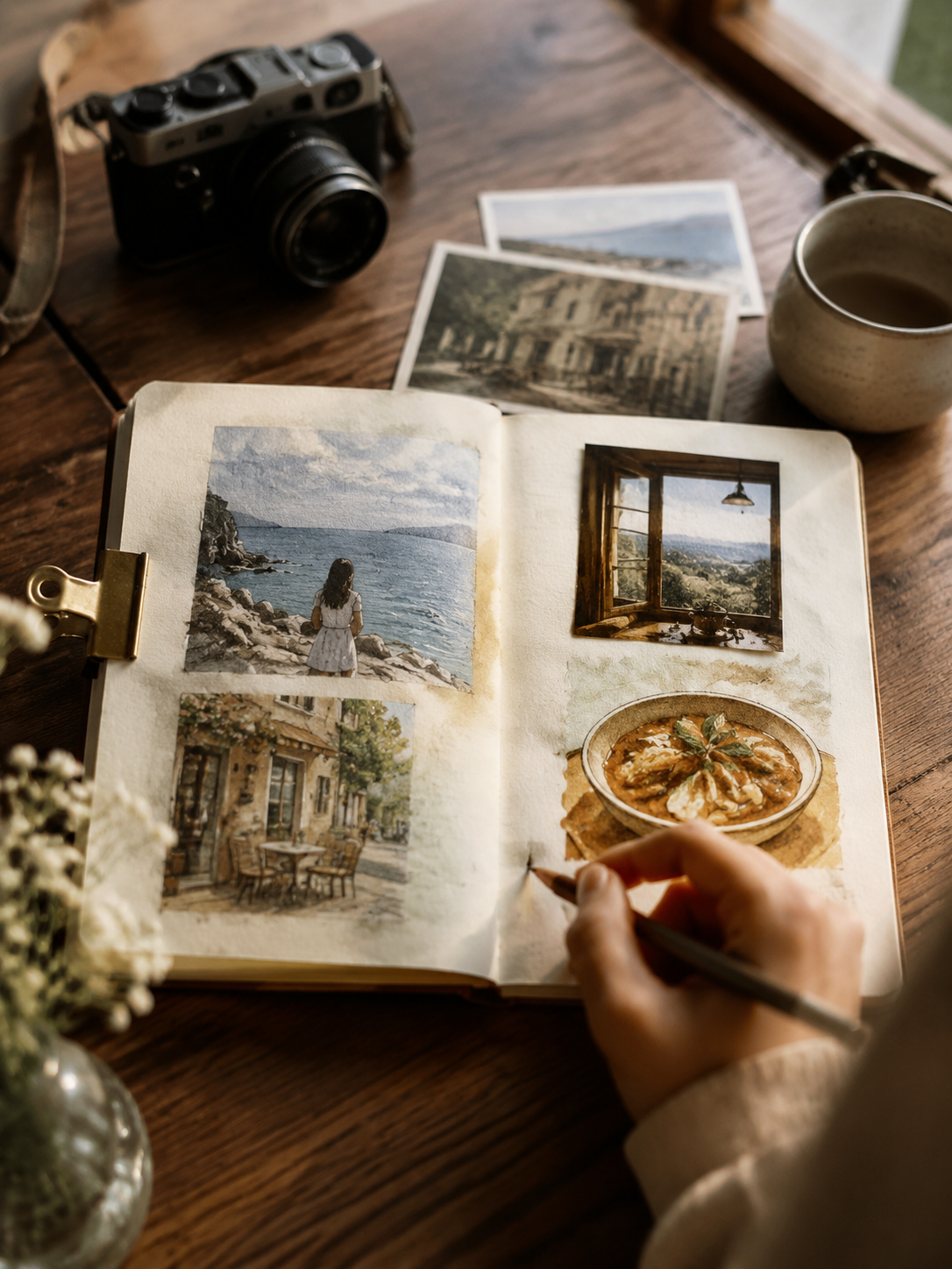 旅行记录术:把旅程写成自己的故事:旅行记录的三种形态