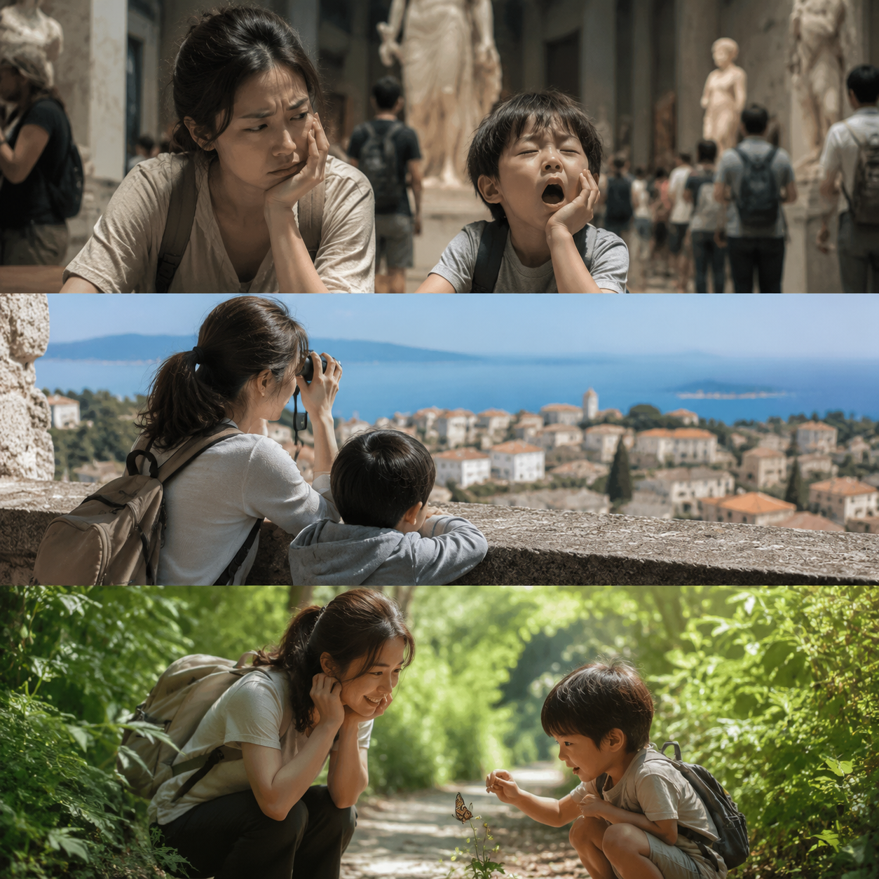 亲子旅行:让孩子见世面,先让自己有耐心:不同年龄段孩子的旅行打开方式