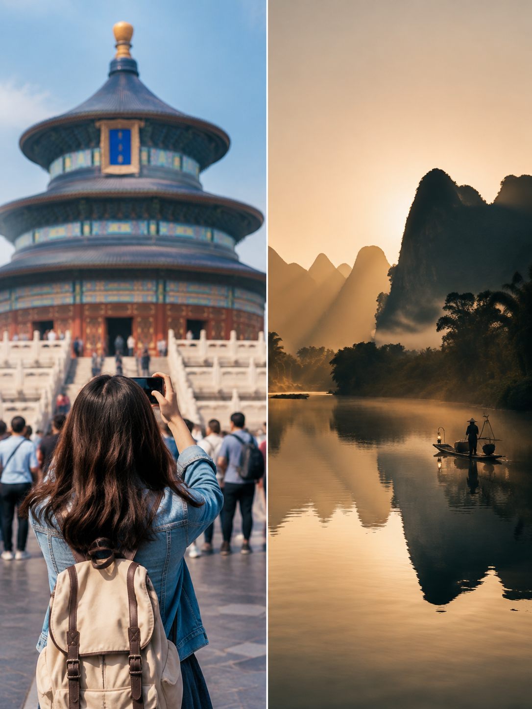 旅拍进阶：从“打卡照“到“好照片“：打卡照与好照片的区别