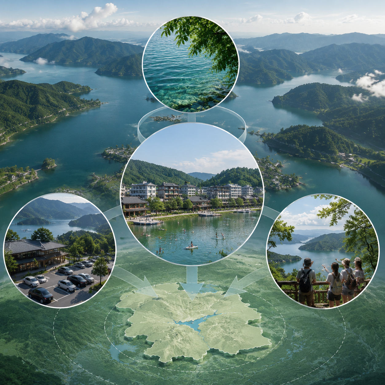罗甸样本:300平方公里大水面,“玩水+旅居“新玩法:安全与生态底线