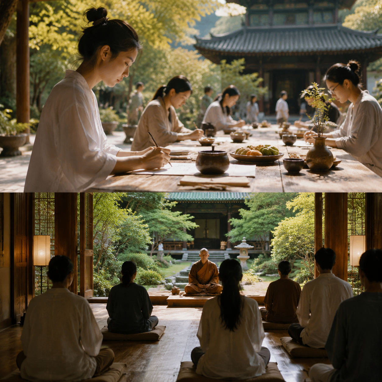 寺庙禅修旅行:年轻人的“精神避暑“:年轻人为什么涌向寺庙