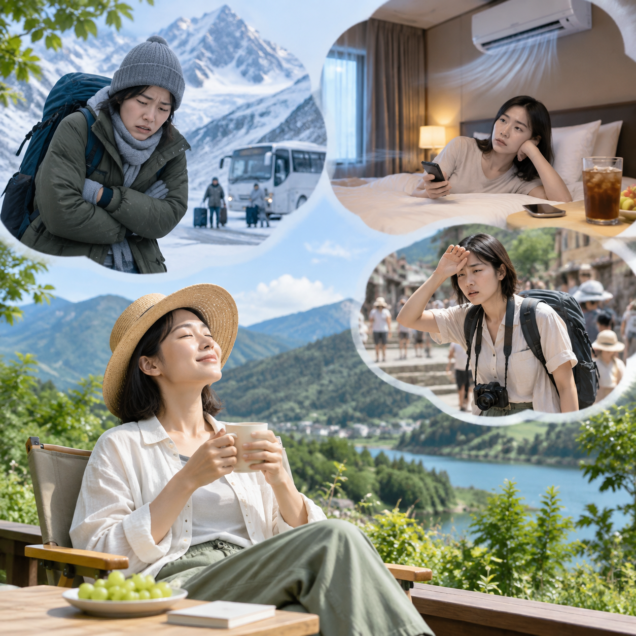 避暑康养热：高温之下旅行怎么凉快又松弛：避暑康养旅行的新玩法