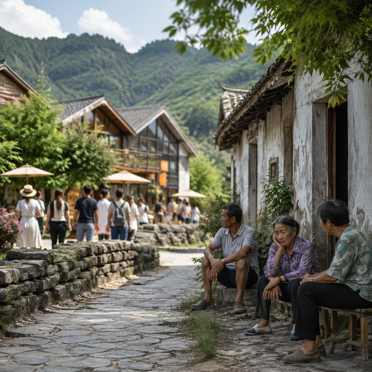 项目进村,村民为何不满:乡村旅游的利益分配难题:导语