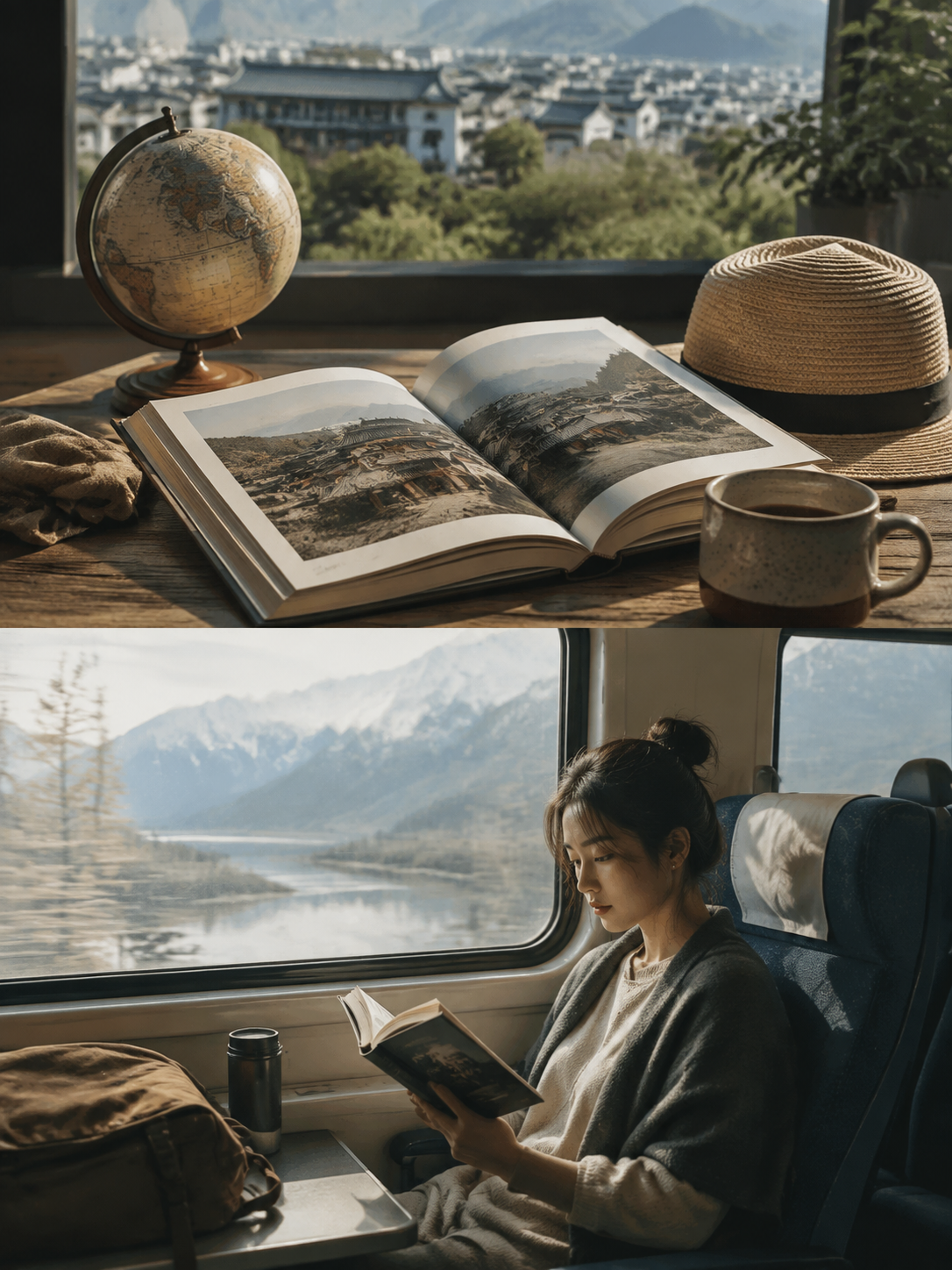 带着书去旅行：旅途中的阅读艺术：书是旅行的"另一种向导"