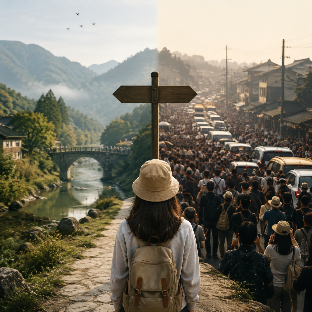 反向旅游升温:游客逃离人潮,县域捡到多少机会:目的地画像:游客在找什么样的县城