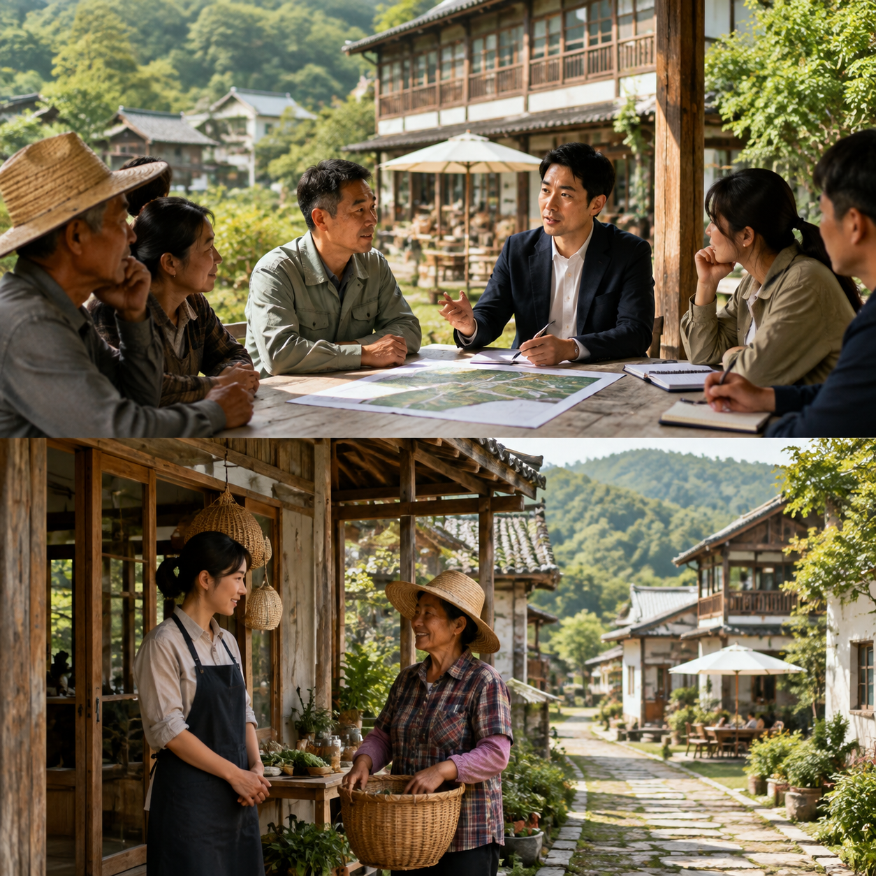 农家乐变“老板乐”:外来资本挤走本地村民,乡村文旅为谁而建:村民的出路:组织起来再谈经营
